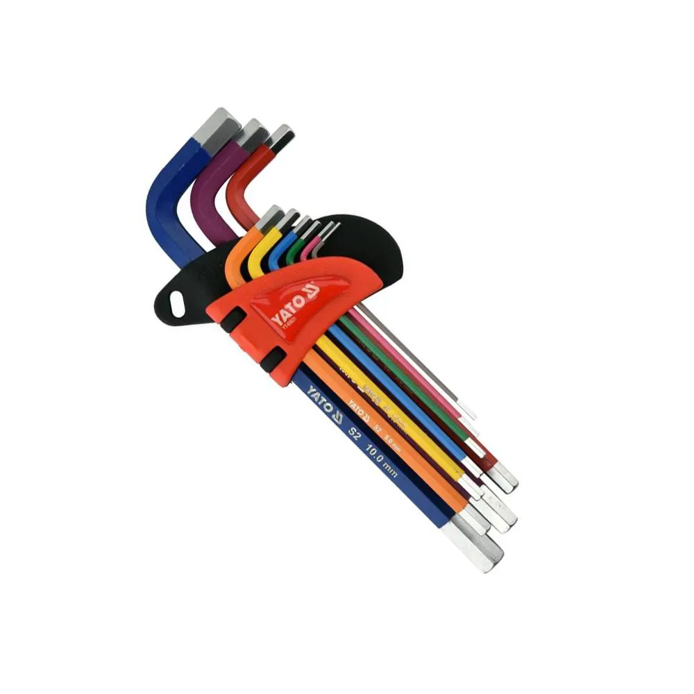 Yato Kuusiokolosarja pitkä 9-os 1.5 - 10 mm 1