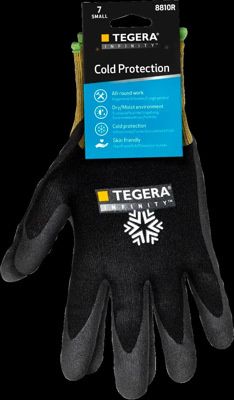 TEGERA Infinity 8810R Pehmeä talvikäsine, kämmen pinnoitettu