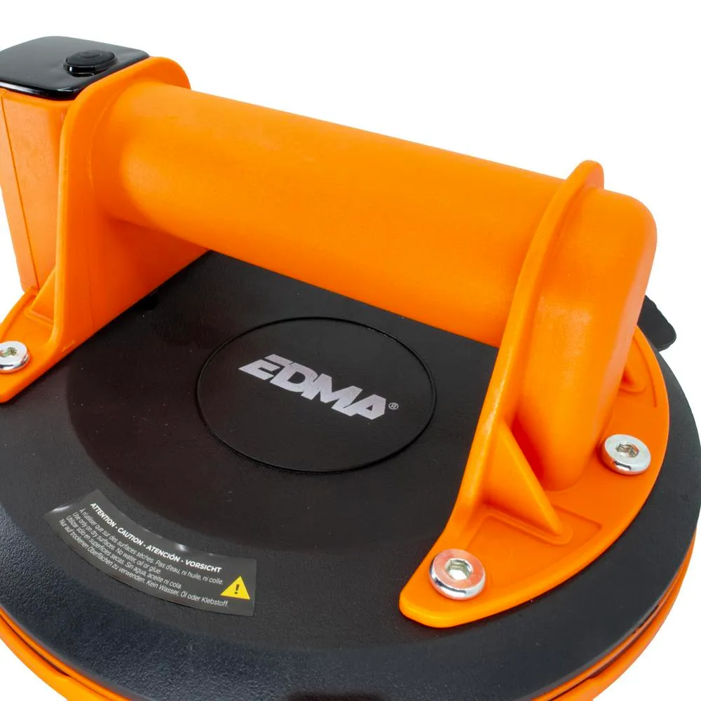 Edma Akkukäyttöinen imukuppi 130 kg 198 mm digitaalinäyttö