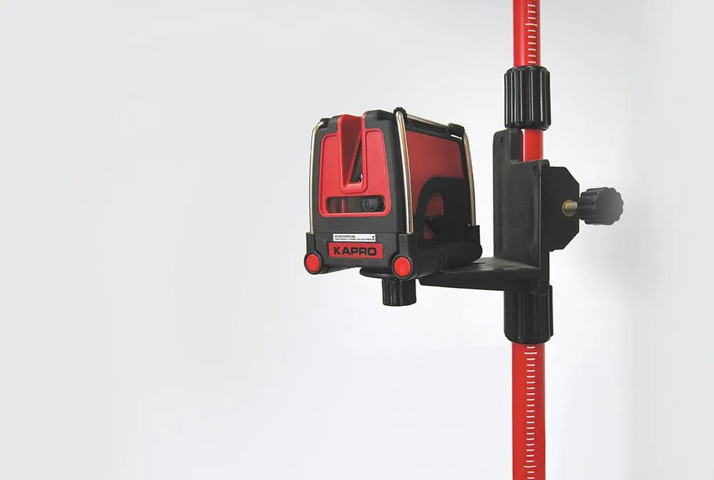 Kapro Teleskooppitanko kolmijalalla lasereille