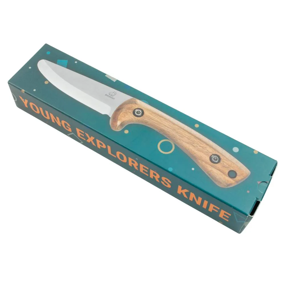 BeaverCraft Eräpuukko Junior nahkatupella 2