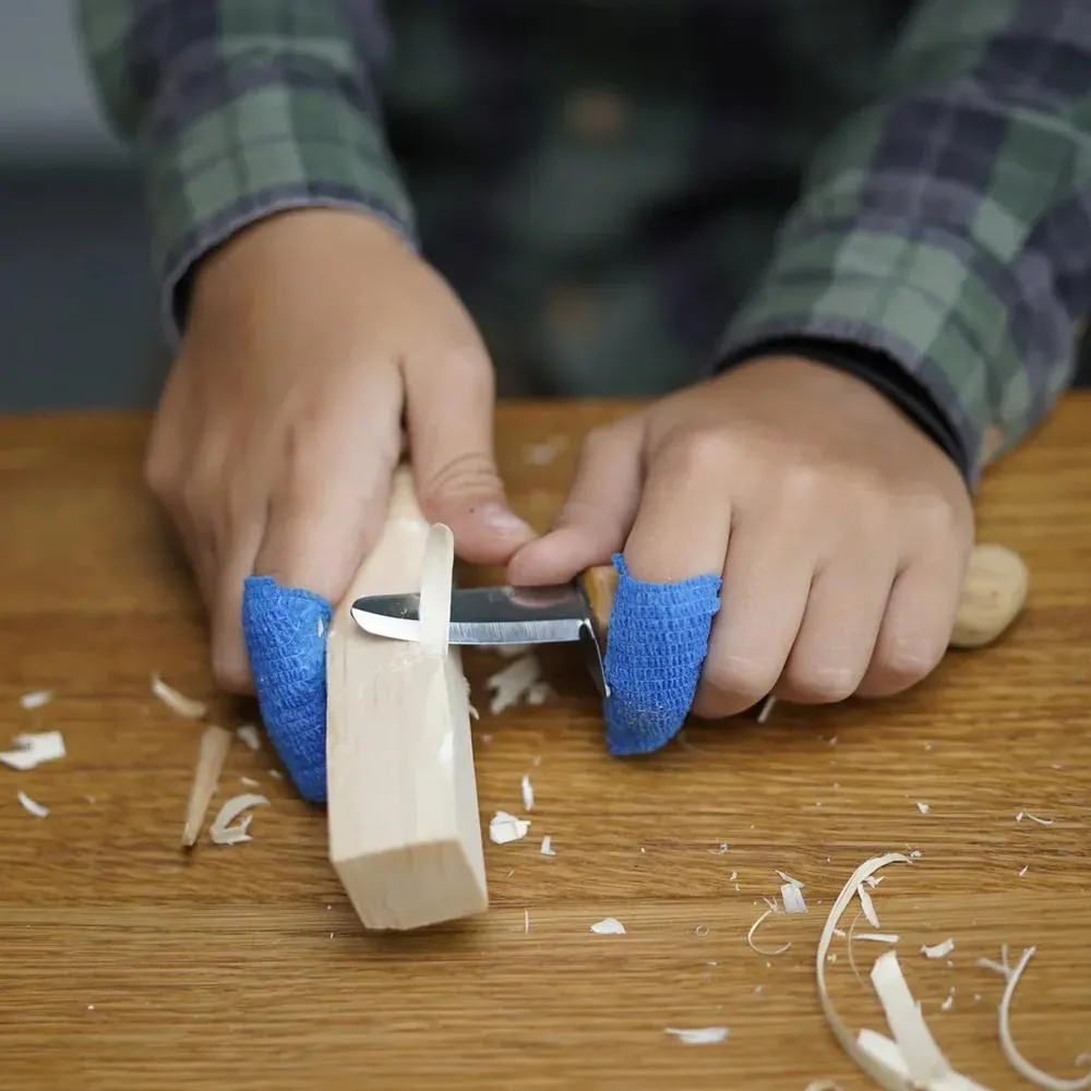 BeaverCraft Eräpuukko Junior nahkatupella 4