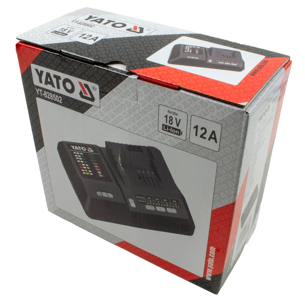 Yato Akkulaturi 18V 2.4-12A superpikalaturi 5