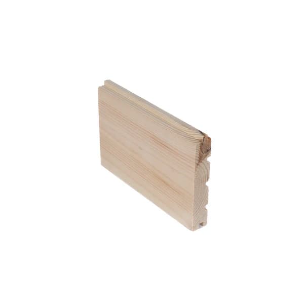 Lattialauta Joki 28x140 EK mänty puuvalmis, päätypontattu