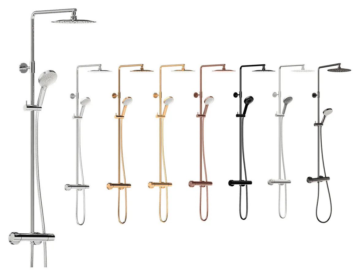 SUIHKUJÄRJESTELMÄ DAMIXA 57954.30 SILHOUET KROMI