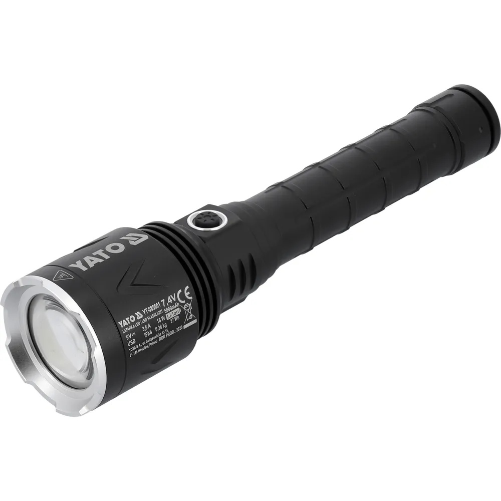 Yato Taskulamppu 100W 8000LM IPX4 alumiinirunko ladattava 3