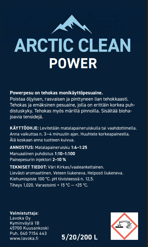 ARCTIC CLEAN Power