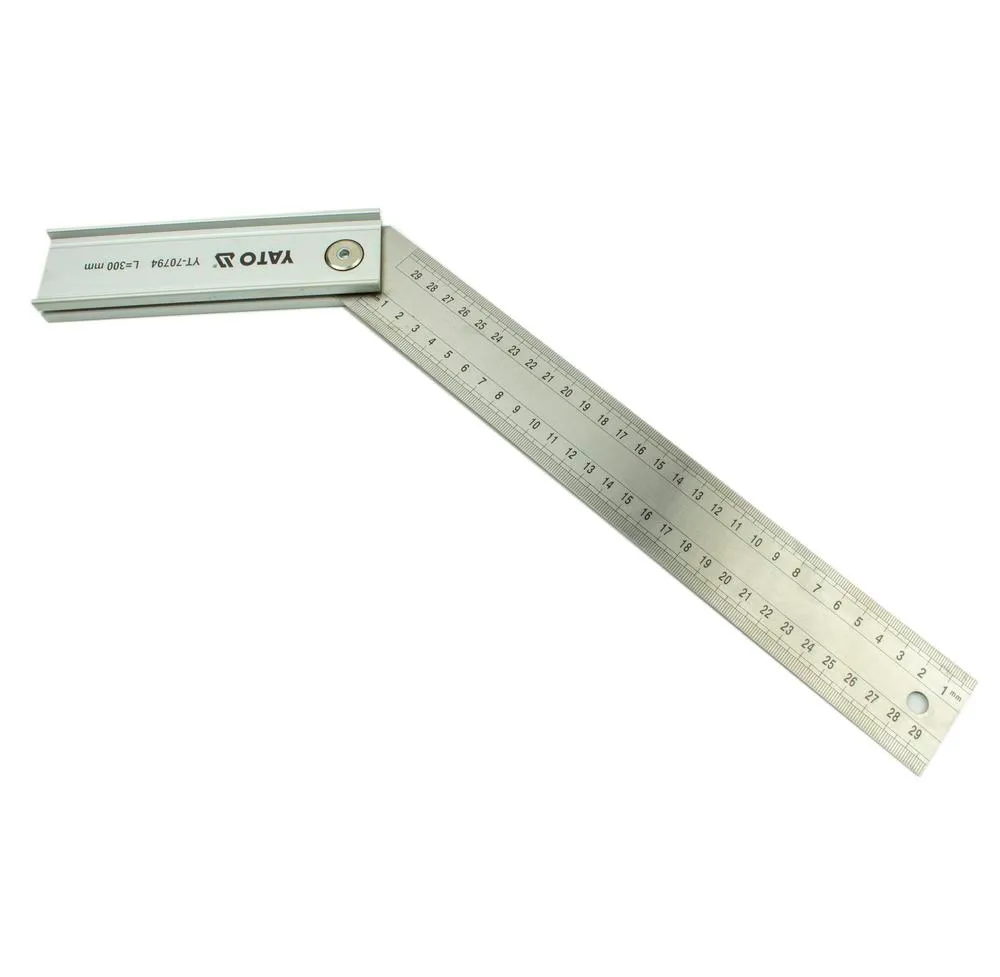 Yato Säädettävä suorakulma 160 x 300 mm, 90 - 45 - 135 ast. 2