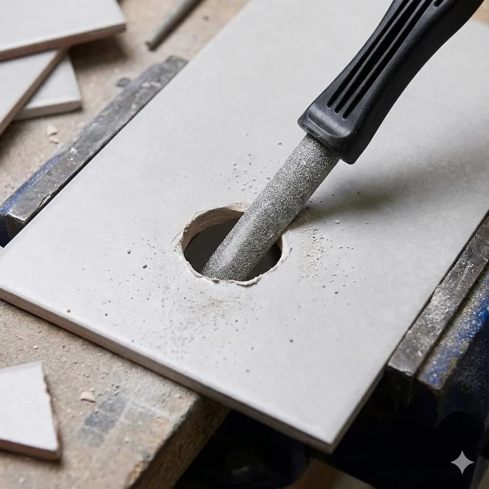 Laattaviila Artu KM 150 mm, puolipyöreä