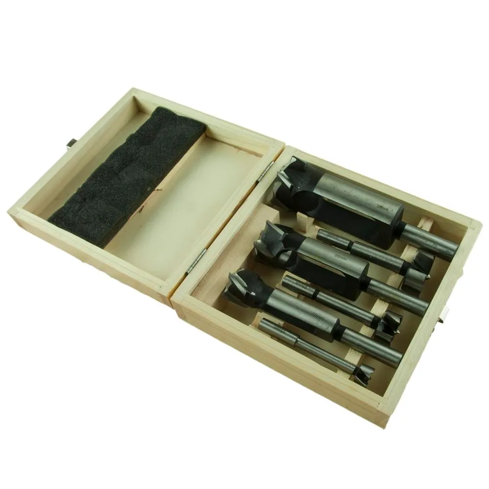 Procat Oksa- ja tulppaporasarja 15-25-35 mm, puulaatikossa