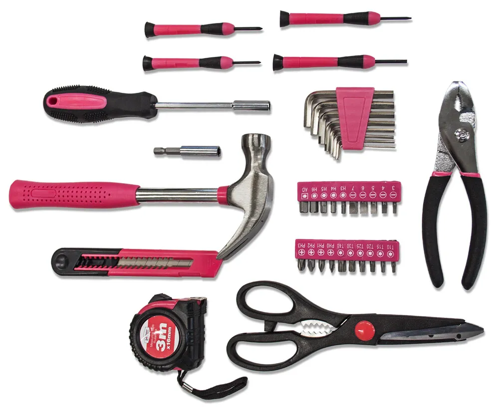 PINKKI TYÖKALUSETTI