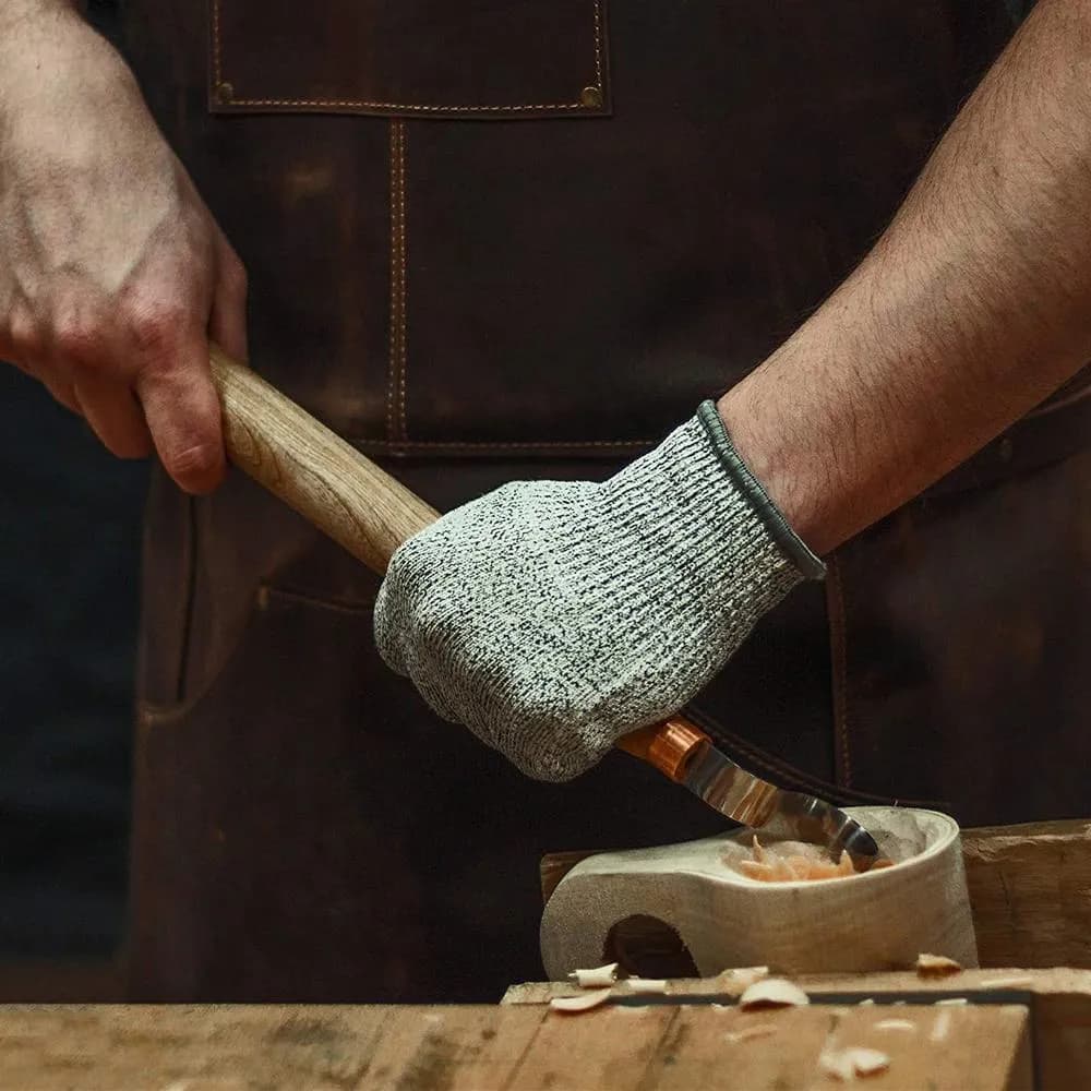 BeaverCraft Koverrin 30 mm pitkä , kovelo- / lusikkapuukko 6