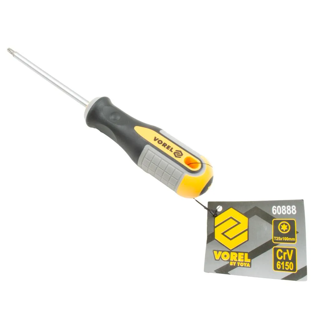 Vorel Ruuvimeisseli CrV, 2K kahvalla, magneettinen 2