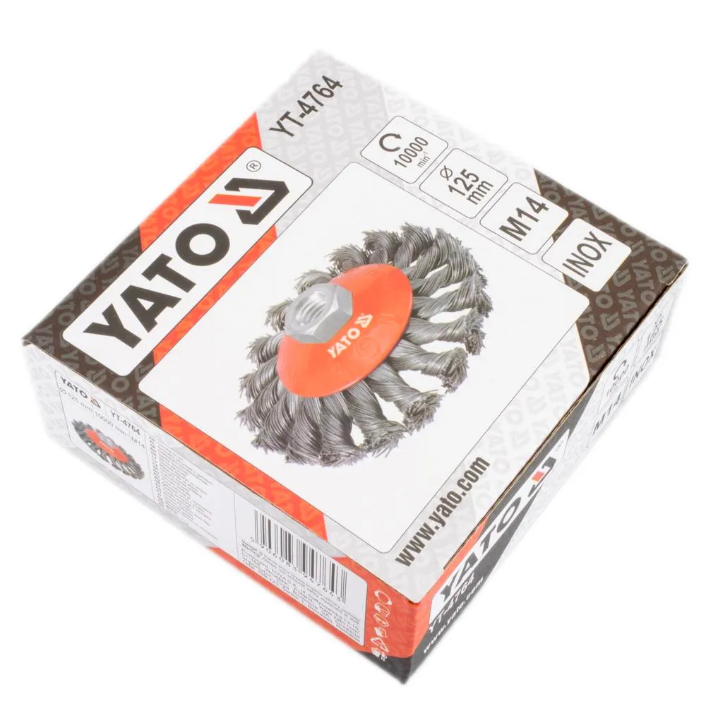 Yato Pyöröharja M14 120 mm RST punottu 3