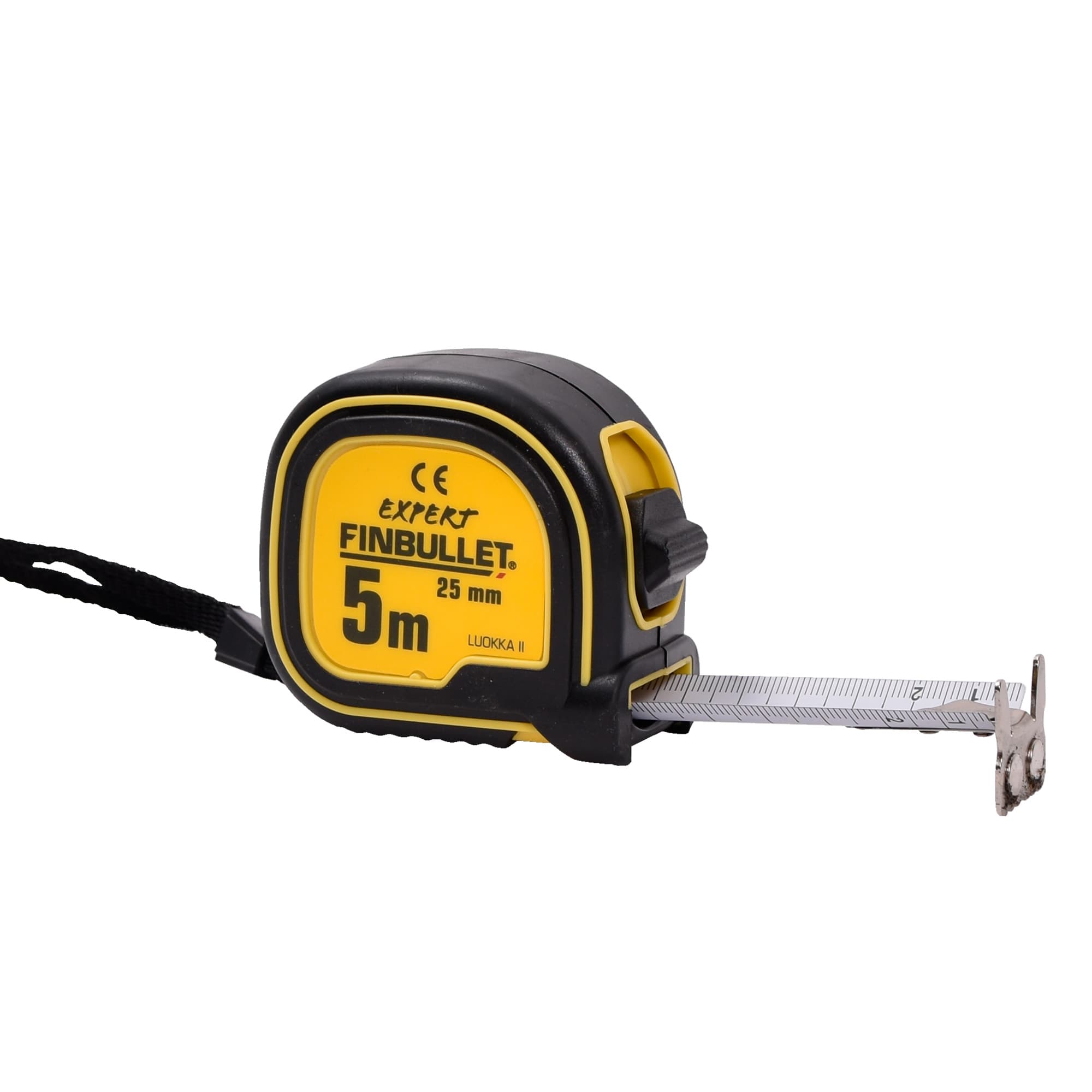 Rullamitta 5m x 25mm kaksipuolinen