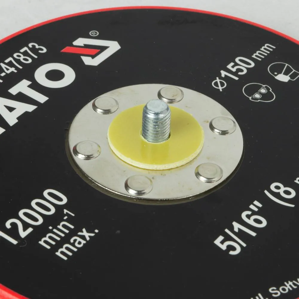 Yato Aluslaikka tarralla 150 mm M5/16 kannalla 4