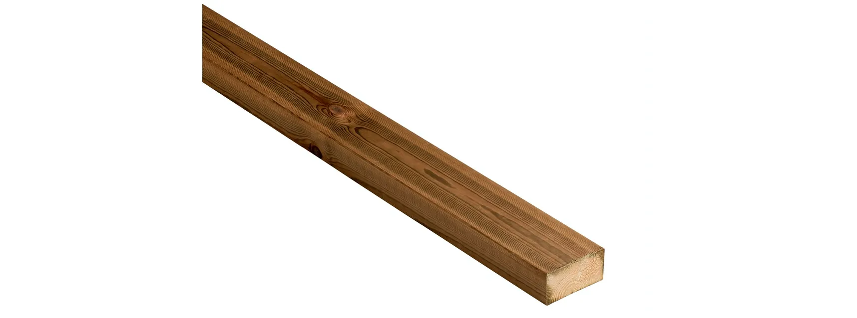 Kestopuu runko ruskea 48 x 98 x 4500 mm NTR/A 1