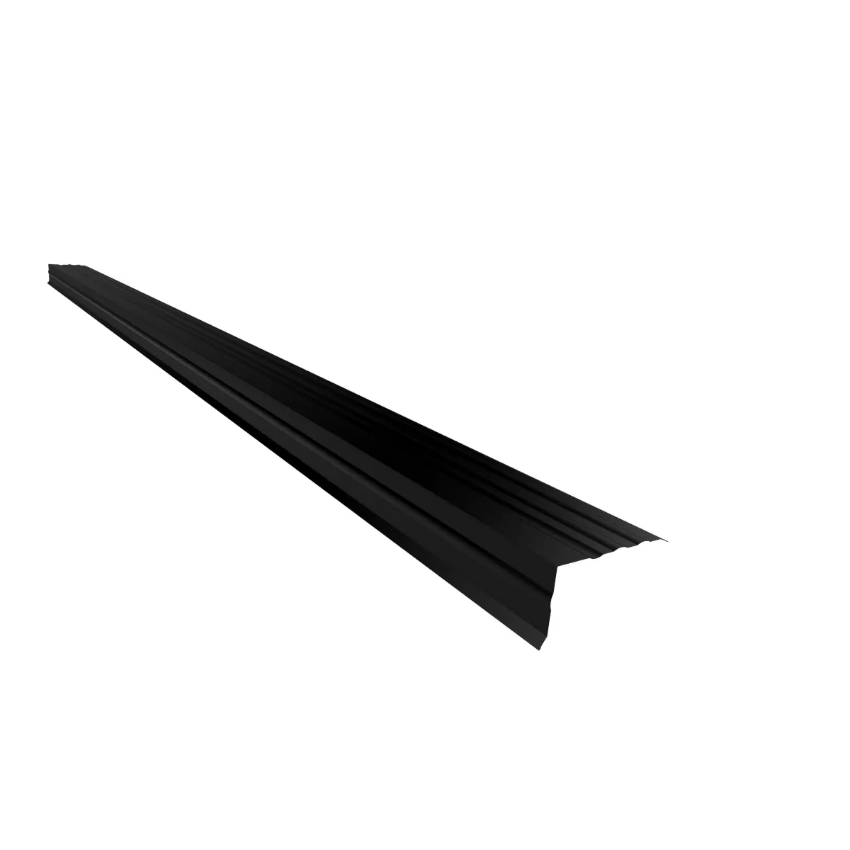 Päätylista Ruukki muoto- ja poimukatteille, polyesteri, 3m