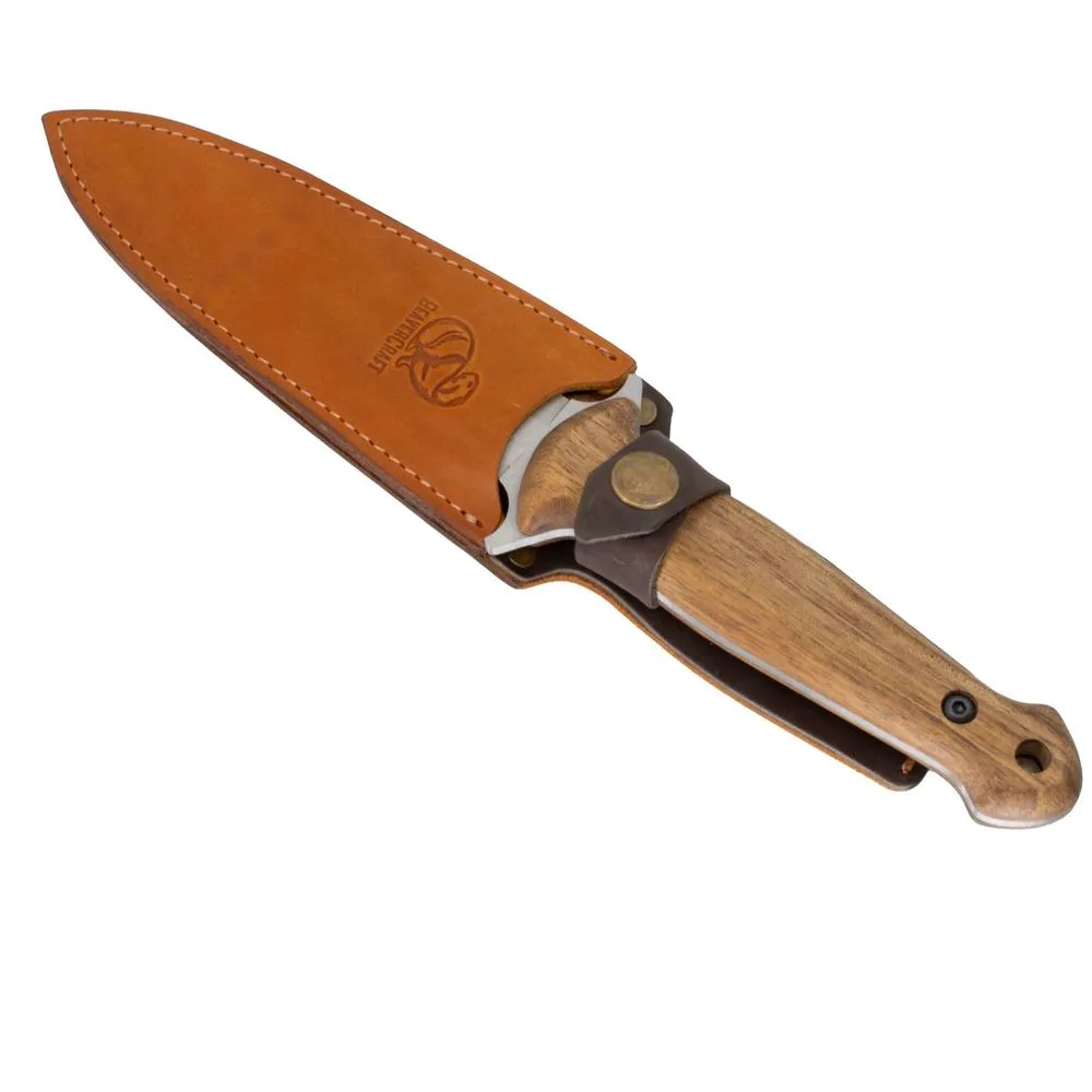 BeaverCraft Taktinen puukko TLK2 280 mm pähkinäpuu + tuppi 6