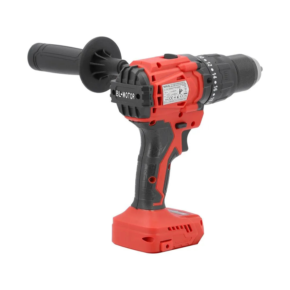 Yato Akkuiskuporakone 18V 120Nm hiiliharjaton moottori runko 5