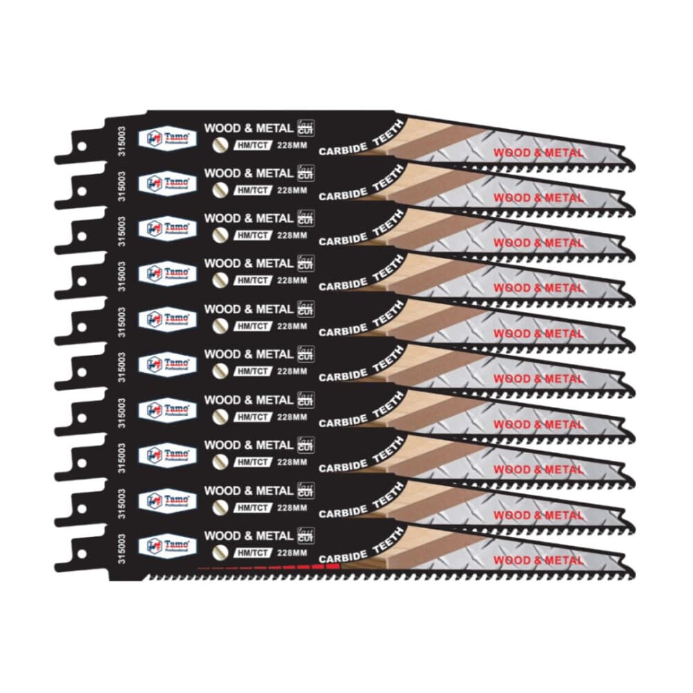 TAMO PUUKKOSAHANTERÄ KARBIDI PURKU 228MM