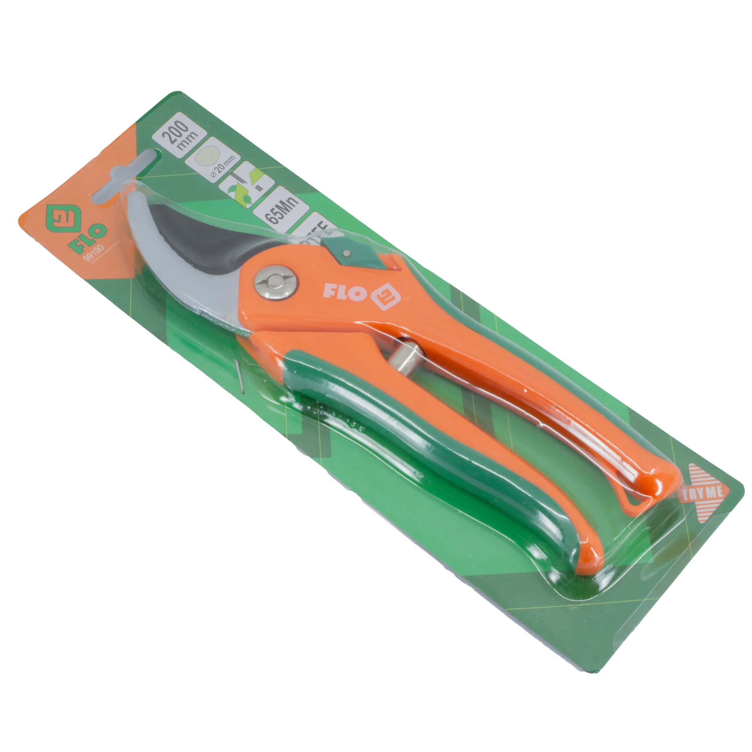 Flo Oksasakset 200 mm kumikahvalla PTFE pinnoite