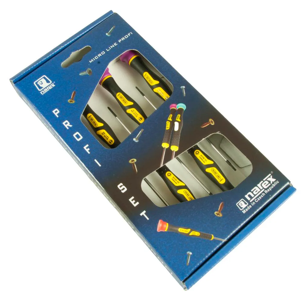 Ruuvimeisselisarja Narex Micro Line Profi 1