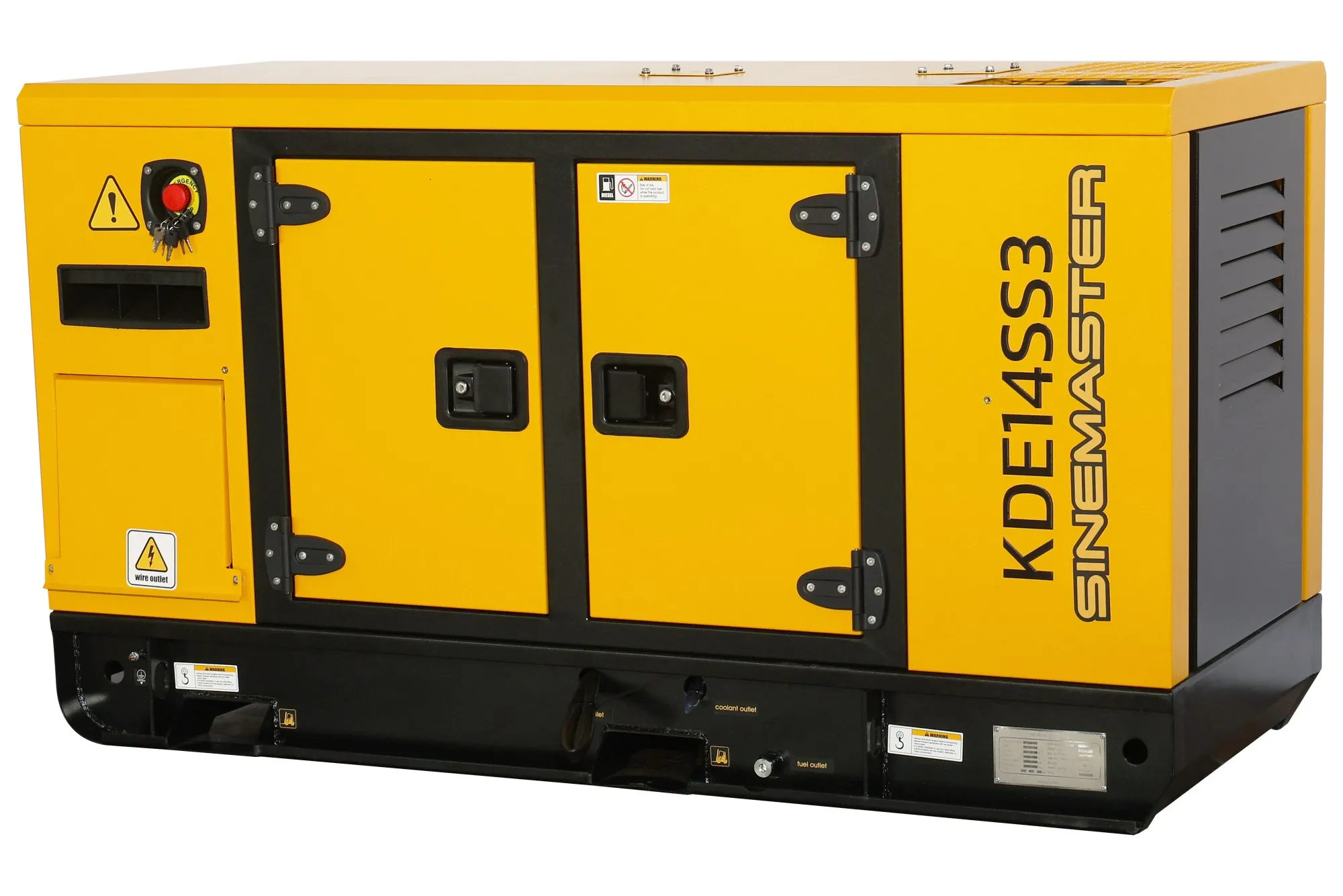 Sinemaster KDE14SS3 voimavirtageneraattori