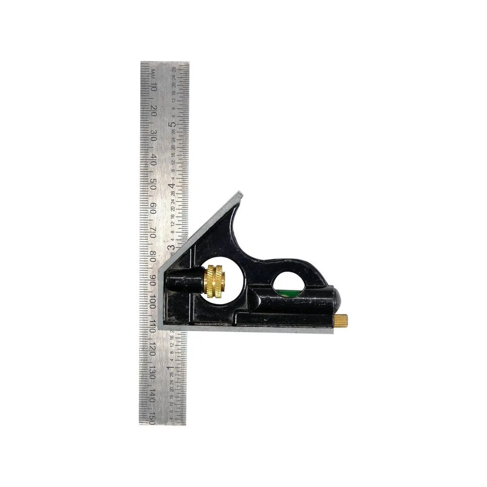 Yato Yhdistelmäsuorakulma 150 mm vesivaaka + ruuvilukko