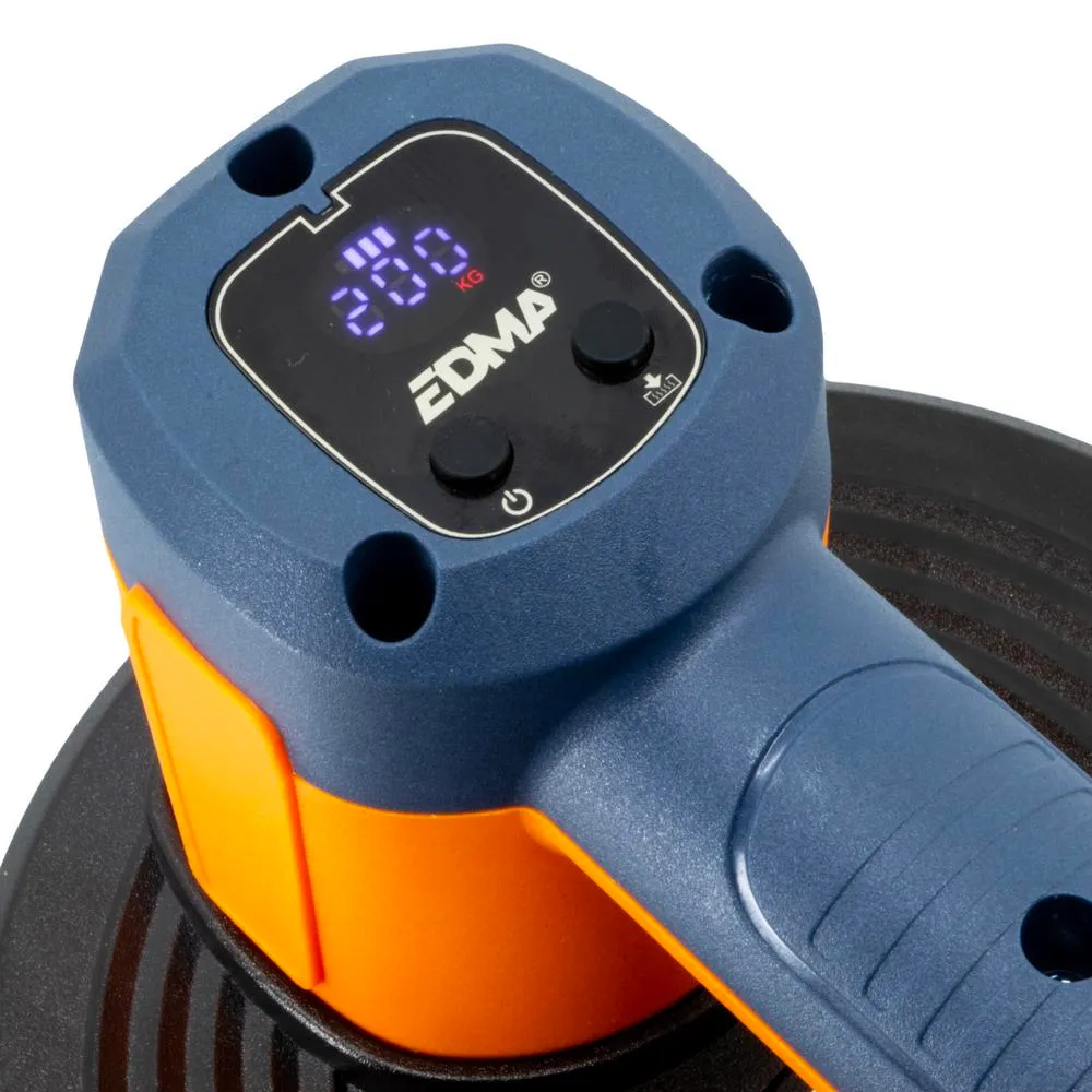 Edma Akkukäyttöinen imukuppi PRO 160 kg epätasaisille pinnoille 7