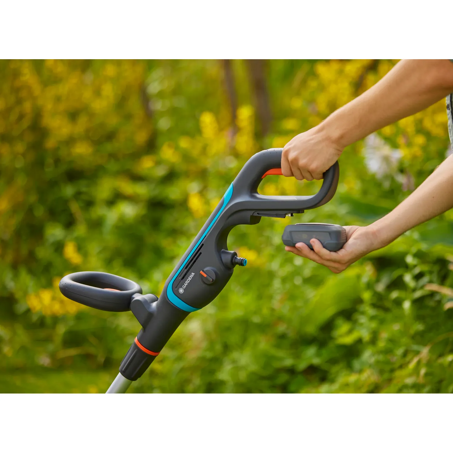 Terassipesuri AquaBrush Patio 18 V P4A solo 4