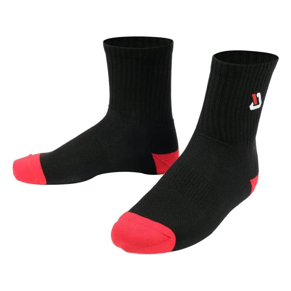 Työsukka 3-paria musta hengittävä