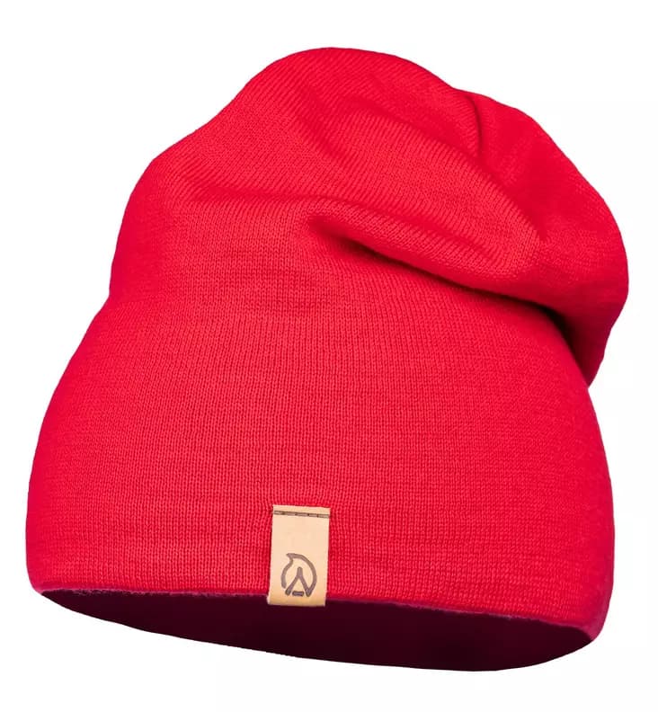 Anar Jussa Light tiilenpunainen merinovillapipo