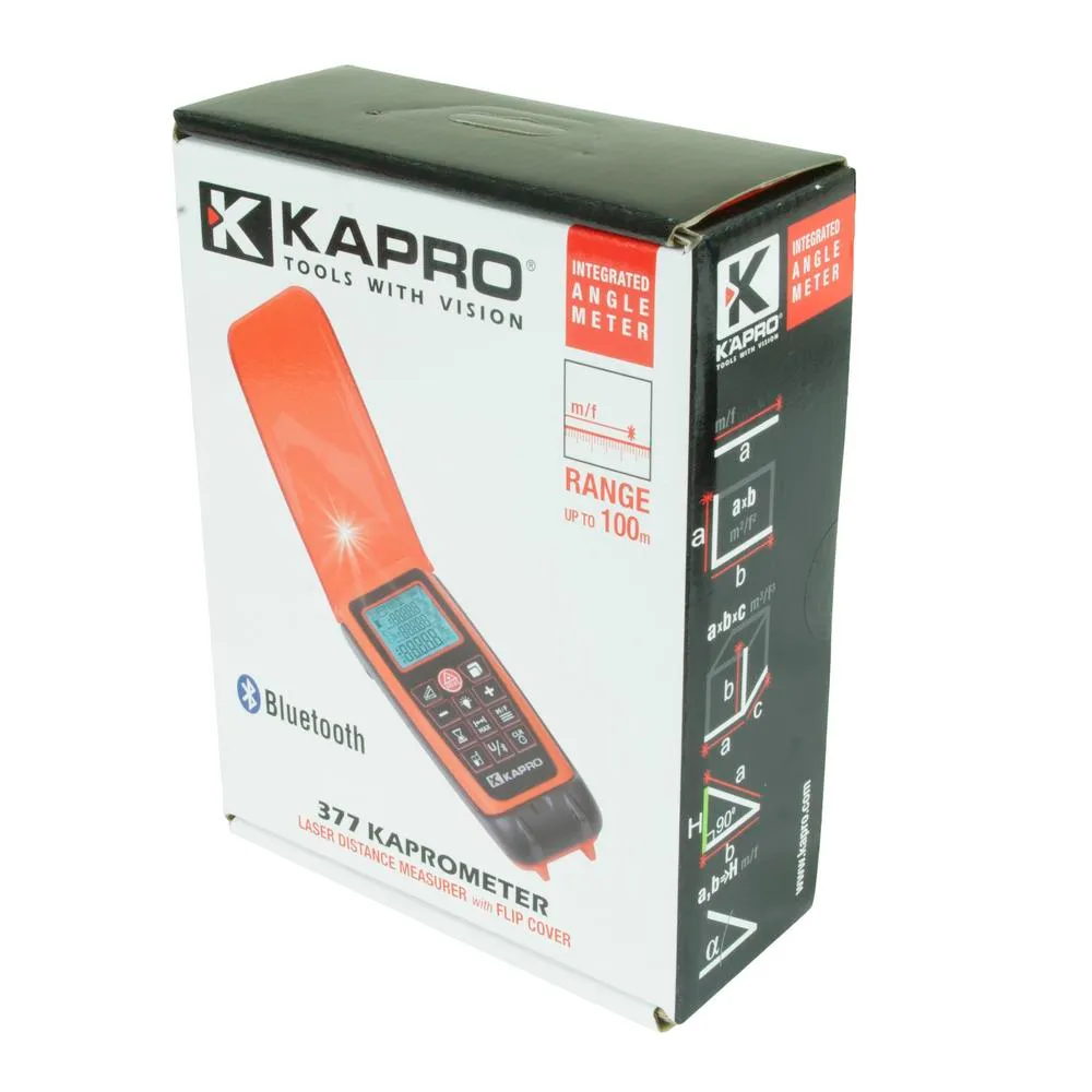 Laseretäisyysmittari Kapro K7 Bluetooth 100 m