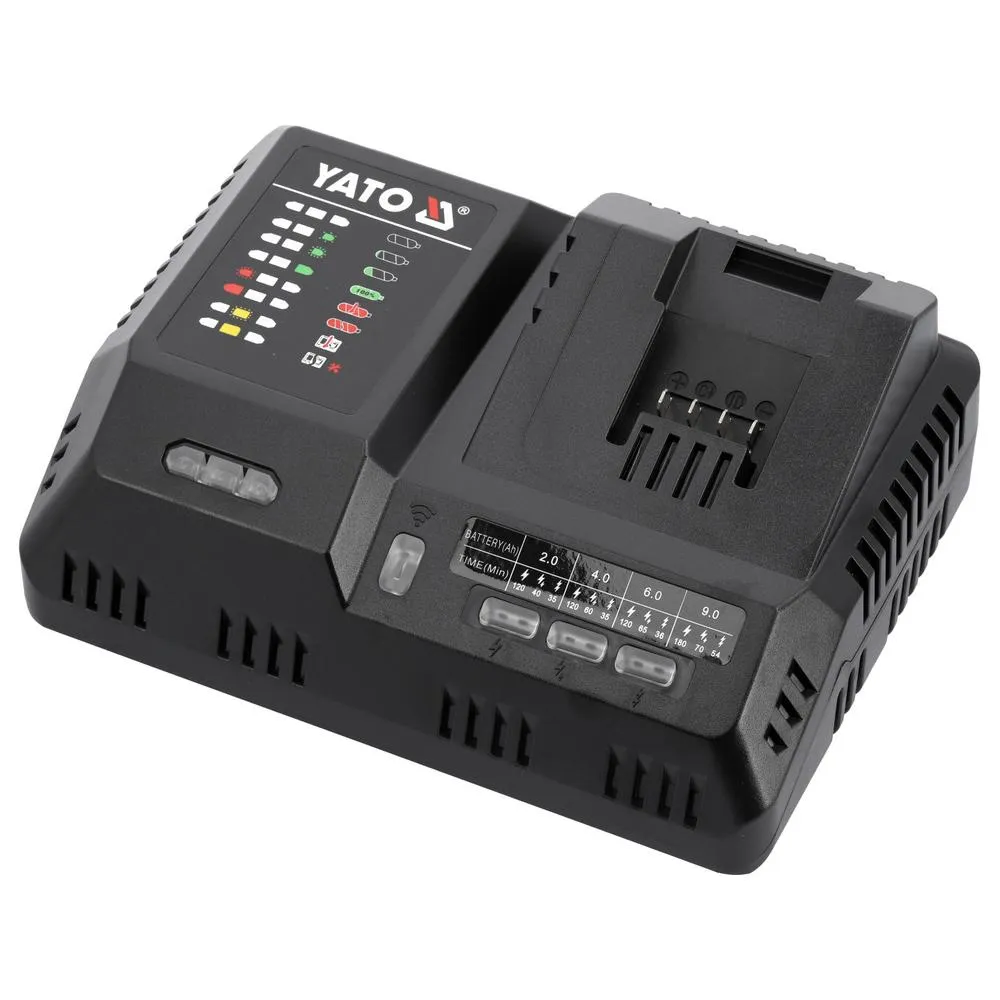 Yato Akkulaturi 18V 2.4-12A superpikalaturi 4