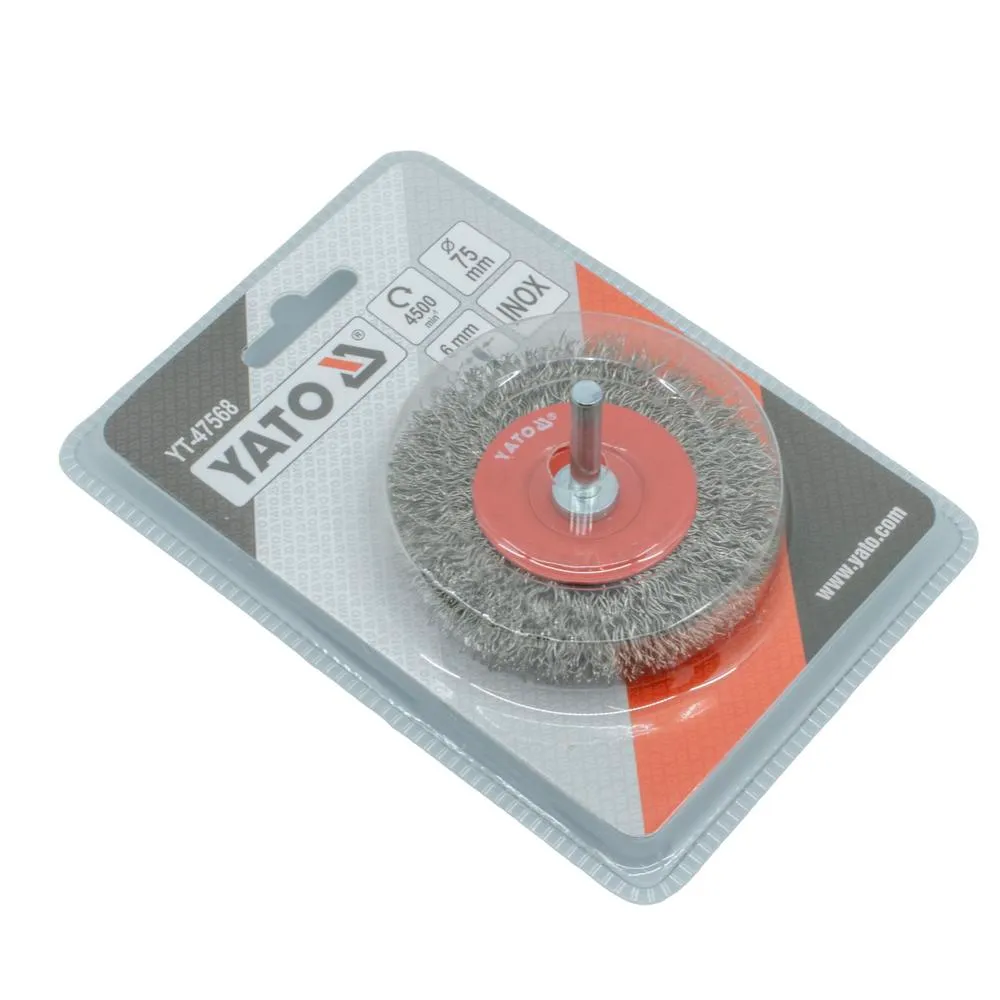 Yato Pyöröharja M6 75 mm RST 3