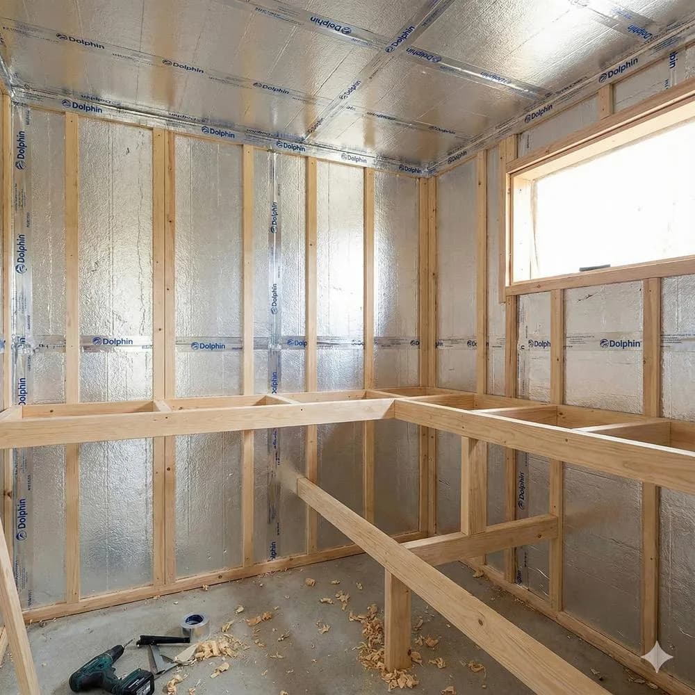 Blue Dolphin Alumiiniteippi HVAC -30 / +120 °C 3