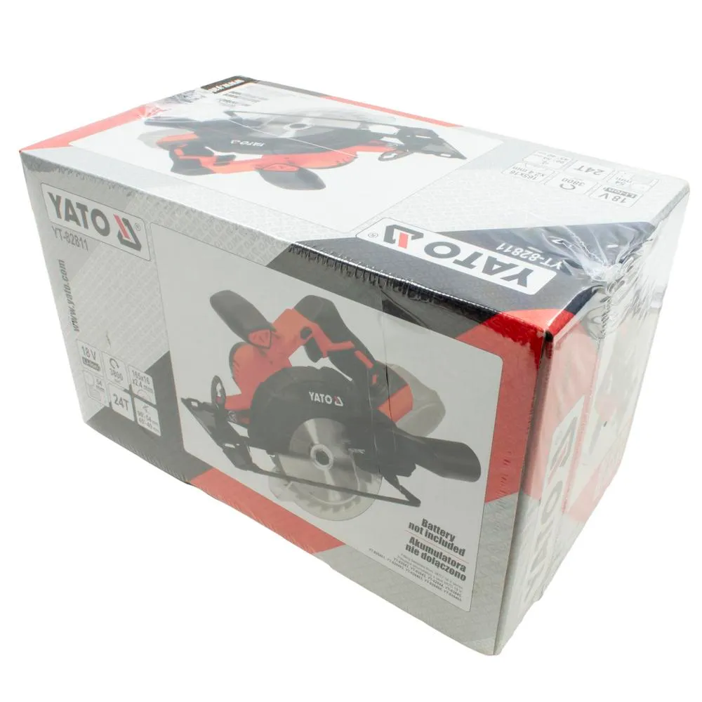 Yato Akkukäsisirkkeli 18V 165 mm runko 3