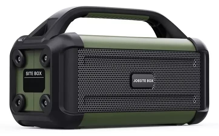 Bluetooth Akkukaiutin 40W 18V runko Tehokas työmaakaiutin 1