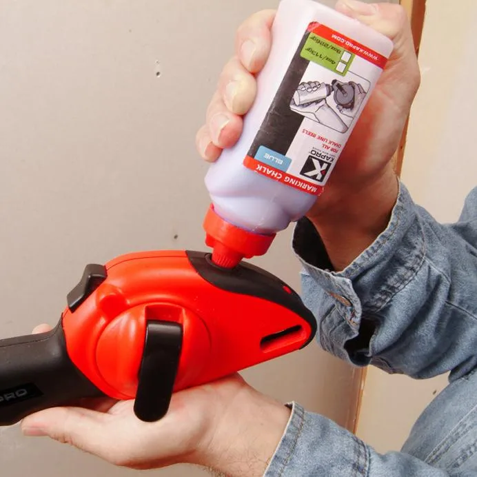 Kapro värilankalaite 214 30m, super grip + linjavaaka 3