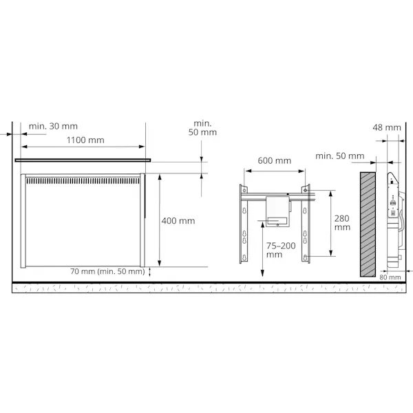 LÄMMITIN TASO8-BT 800W LÄMMITIN 3