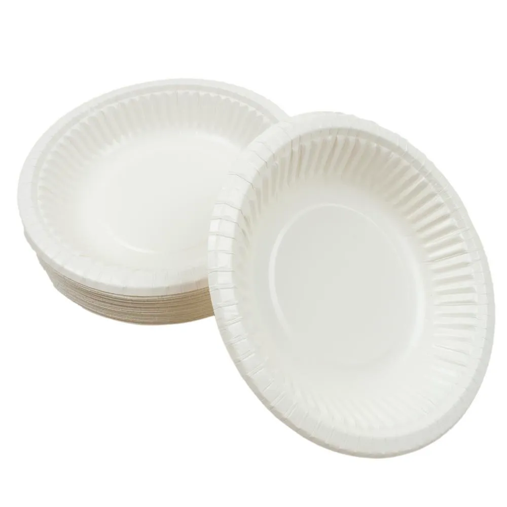 Rosa Ruokalautanen syvä 19 cm, biohajoava 25 kpl / pkt