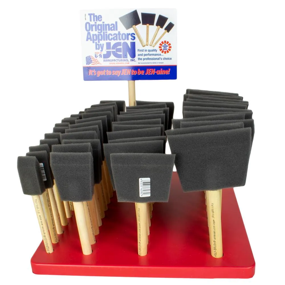 Poly-Brush Teline 48 sivellintä, 12 x 25, 50, 75 & 100 mm