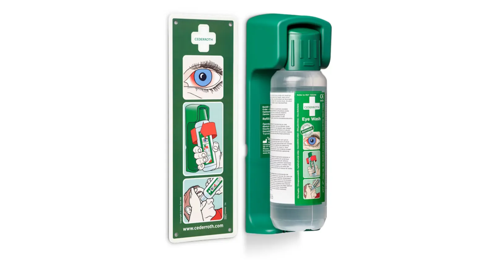 Cederroth Silmänhuuhtelupullo 2 x 500ml 1