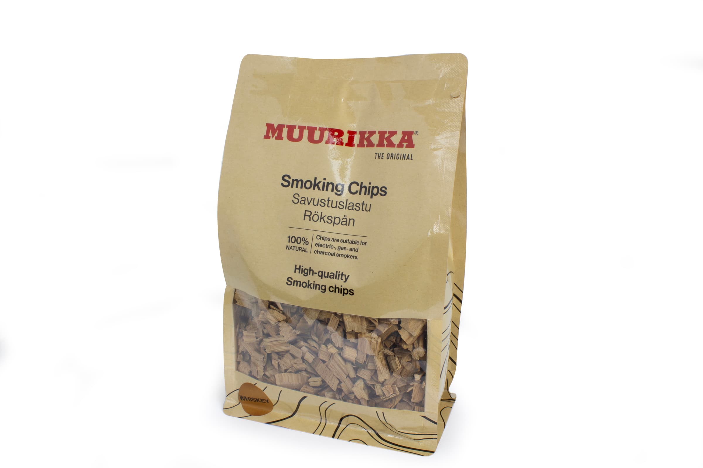 Muurikka savustuslastu viski 500 g 1