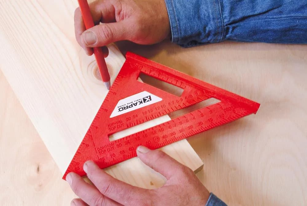 Kapro Kolmiosuorakulma Speed Square 18 cm