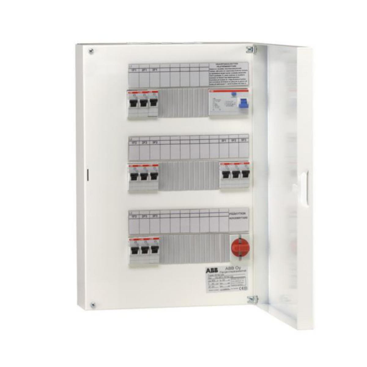 RYHMÄKESKUS PINTA ABB RP4E12S 40A IP20CFE300x450x108