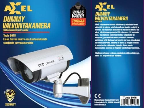 Axxel Dummy valeturvakamera
