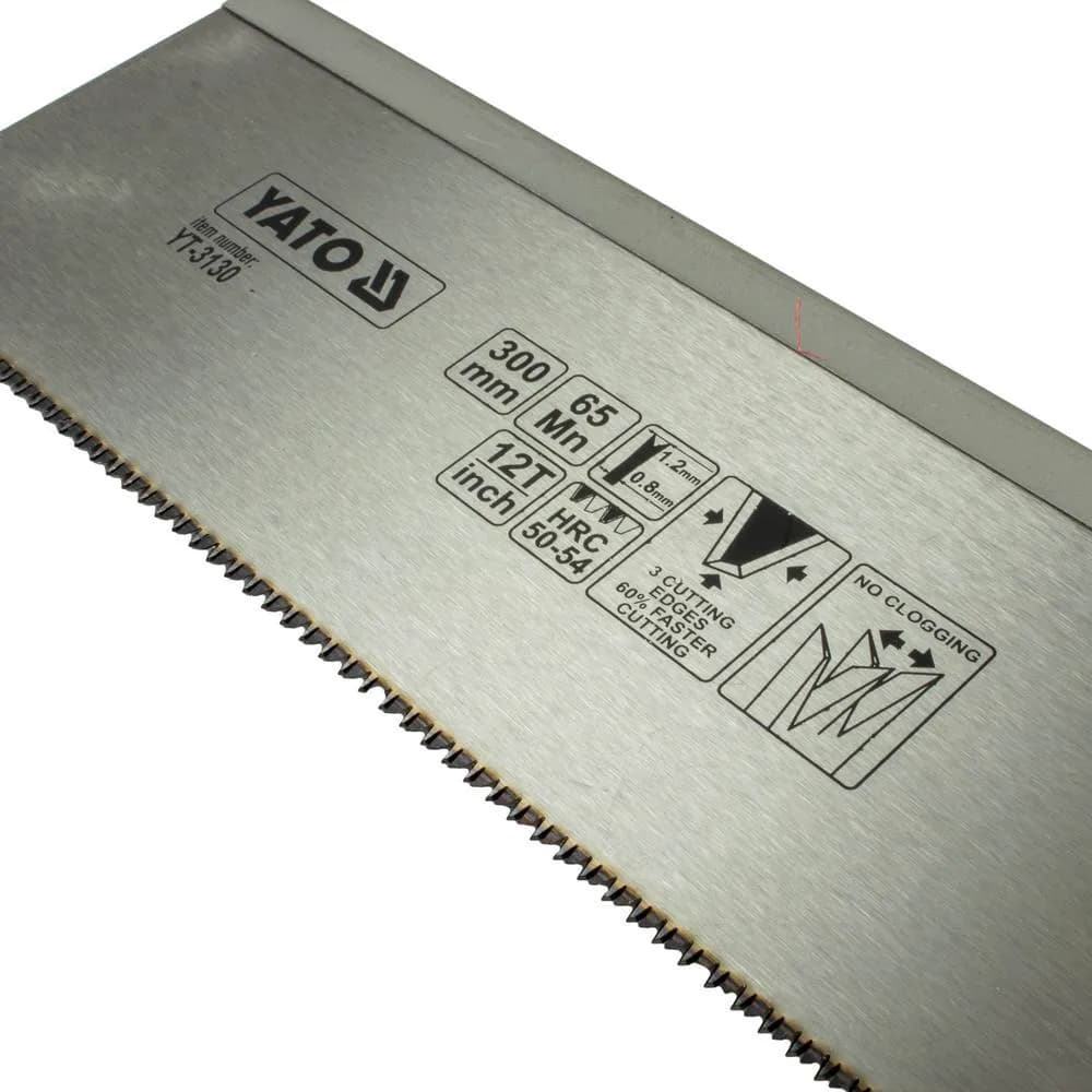 Yato selkäsaha 300 mm 50-54 HRC 12 TPI 2