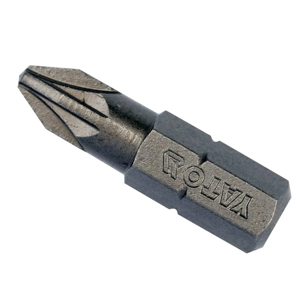 Yato Ruuvauskärki 1/4" 25 mm PZ2 S2 teräs 10 kpl 3